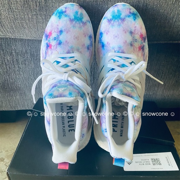 Adidas Ultraboost 4.0 DNA Tie Dye Rainbow Shoes Women’s 7.5 - Picture 6 of 17
